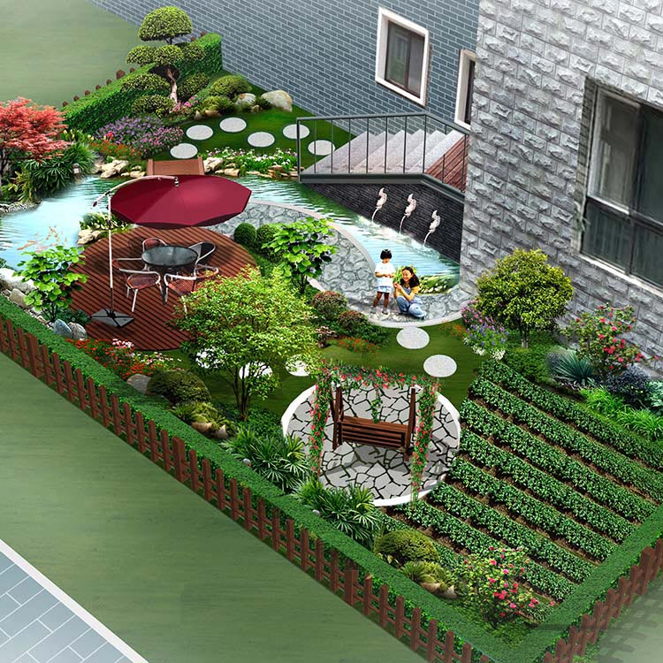 別墅庭院景觀設(shè)計